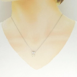 Dây chuyền kim cương PT900/PT850 0.509CT VLY SI1 cắt oval - Hàng hiệu Authentic 879762