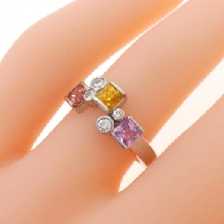 Nhẫn Sapphire K18WG 1.00CT 670650