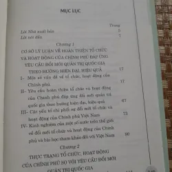 HOÀN THIỆN TỔ CHỨC HOẠT ĐỘNG CỦA CHÍNH PHỦ... 779048