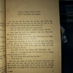 Hạnh phúc ngắn ngủi của Franxit Macombơ - Ernest Hemingway 786900