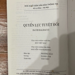 Quyền lực tuyệt đối David Baldacci (9) 519535