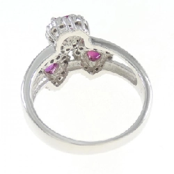 Nhẫn ruby hình trái tim K18WG 0.91CT 671960