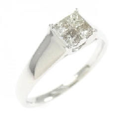 Nhẫn kim cương K18WG 0.30CT - Hàng hiệu Authentic