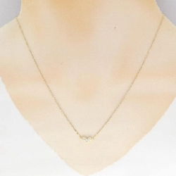 K18YG Dây chuyền kim cương hình trái tim 0.10CT - Hàng hiệu Chính hãng 863152