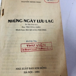 📚 SÁCH NXB KIM ĐỒNG 9x 📖 Những Ngày Lưu Lạc 545971
