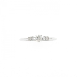 Nhẫn kim cương K18WG 0.22CT 673306