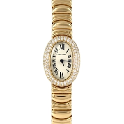 Cartier Mini Baignoire YG/2D WB5094D8 YG Quartz - Hàng hiệu Chính hãng