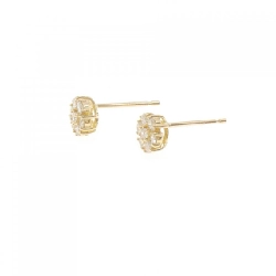 K18YG Bông tai kim cương 0.30CT - Hàng hiệu Chính hãng 865516