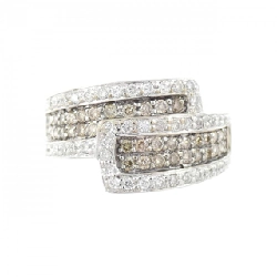 Nhẫn kim cương K18WG/K18BG 0.37CT - Hàng hiệu Chính hãng 848698