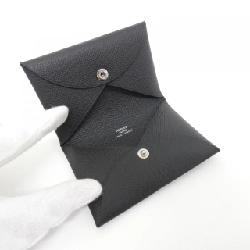 【Sản phẩm chưa sử dụng】Thẻ đựng thẻ Hermes Calvi 044164CK 624155