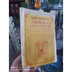 (TẶNG BOOKMARK) Hồi dương nhơn quả và ngọc lịch minh kinh mới 80% ố Phật giáo RBK2702