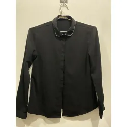 ÁO SƠ MI IVY MODA* MÀU ĐEN* SIZE M* TẶNG QUÀ 0Đ *FREESHIP 588239