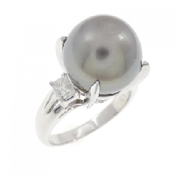 Nhẫn ngọc trai đen PT900 11.7mm - Hàng hiệu Authentic