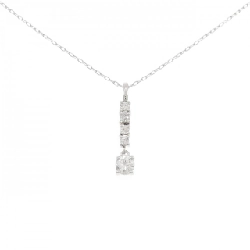 Dây chuyền kim cương PT900/PT850 0.52CT - Hàng hiệu Chính hãng