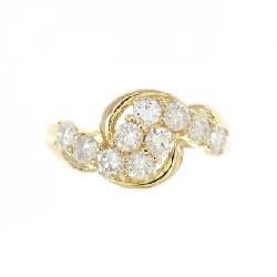 Nhẫn kim cương K18YG 0.72CT - Hàng hiệu Chính hãng 860227