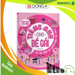 (TẶNG BOOKMARK) Tiếng Anh cho bé gái - Cuốn sách màu hồng - 150 Sách thiếu nhi