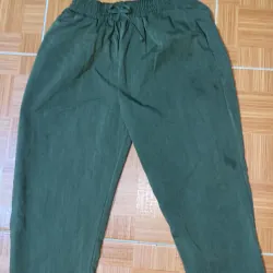 Quần vải đũi nhật kiểu xanh bộ đội 92cm  929725