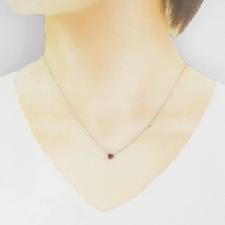 K10YG Mặt Dây Chuyền Hình Trái Tim Đá Garnet - Hàng hiệu Chính Hãng 860671