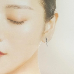 K18WG Bông tai kim cương 0.50CT - Hàng hiệu Chính hãng 867052