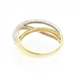 Nhẫn K18YG/PT950/K18PG - Hàng hiệu Authentic 853528