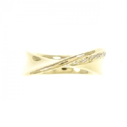 Nhẫn kim cương K18YG 0.18CT 669798