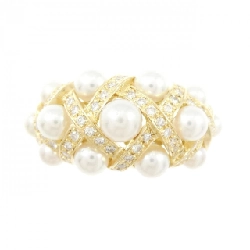 Nhẫn ngọc trai Akoya 750YG - Hàng hiệu Authentic 852705