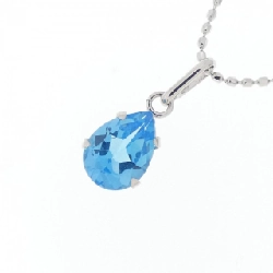 K14WG Blue Topaz Necklace - Hàng hiệu Authentic 862788