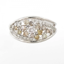 Nhẫn kim cương K18WG 0.55CT 670301