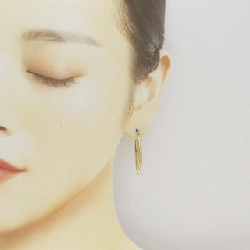 K18YG Bông tai - Hàng hiệu Chính hãng 871055