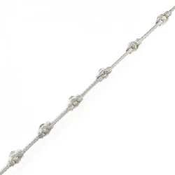 K18WG Vòng tay kim cương 1.00CT - Hàng hiệu Chính hãng 878111