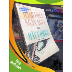 (TẶNG BOOKMARK) Hạnh phúc ngắn ngủi của Mắc Coombo 1986 mới 50% ố vàng rách bìa Onext Heminguay RBK0906 SÁCH VĂN HỌC