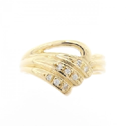 Nhẫn kim cương K18YG 0.05CT 667194