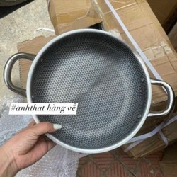 Chảo tổ ong 2 quay chống dính  115925