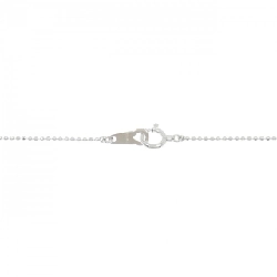 K18WG Dây chuyền kim cương chéo 0.60CT - Hàng hiệu chính hãng 860389