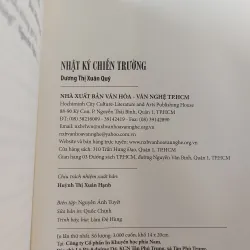 NHẬT KÝ CHIẾN TRƯỜNG - DƯƠNG THỊ XUÂN QUÝ • Sách Nhà Nước Đặt Hàng 751380