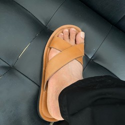 dép da bò cao cấp size 40  141382