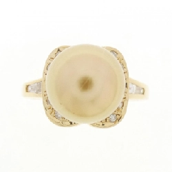 Nhẫn ngọc trai trắng K18YG - Hàng hiệu Authentic 849682