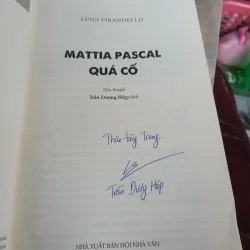 MATTIA PẤPCAL Quá Cố - Luigi Pirandello 756909