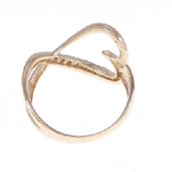 Nhẫn kim cương hình trái tim K18PG 0.17CT 672616