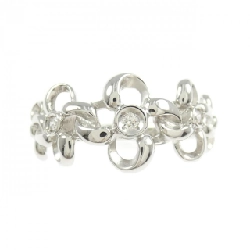 Nhẫn kim cương hoa PT950 0.05CT - Hàng hiệu Authentic 854839