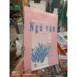 (TẶNG BOOKMARK) Bài tập Ngữ văn 8 tập một 2018 mới 90% Giáo khoa RBK2702