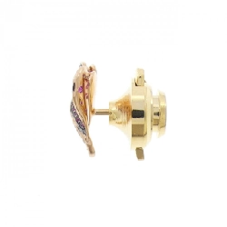 K18PG/K18BG/K18YG Heart Ruby Pin Brooch 0.32CT - Hàng hiệu Chính hãng 877512