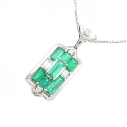 Dây chuyền ngọc lục bảo PT900/PT850 2.51CT - Hàng hiệu Authentic 856945