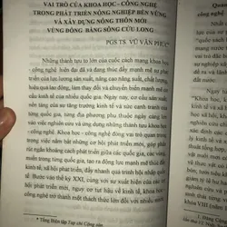 Khoa học - Công nghệ trong phát triển nông nghiệp bền vững vùng đồng bằng sông Cửu Long  722951