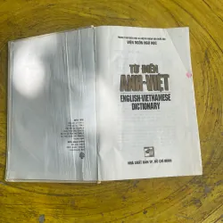 TỪ ĐIỂN ANH - VIỆT ENGLISH- VIETNAMESE DICTIONARY 1995(c) 730735