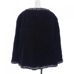 【Mã giảm giá】Áo khoác không cổ CHANEL 642934