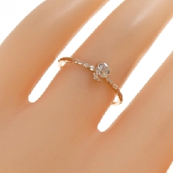 Nhẫn kim cương K18PG hình đầu lâu 0.01CT - Hàng hiệu chính hãng 854803