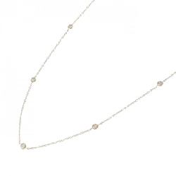 Dây chuyền kim cương K18YG 0.15CT - Hàng hiệu Chính hãng 858731