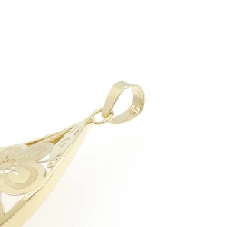 Mặt dây chuyền hoa 750YG - Hàng hiệu Authentic 865718