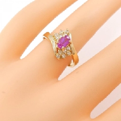 Nhẫn Sapphire K18YG 0.69CT 673008